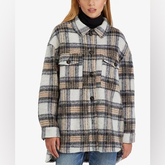 Sanctuary Plaid Town Jacket - Picture 1 of 8